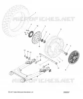 WHEEL, REAR