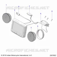 ELETTRICO, INSTRUMENT CLUSTER