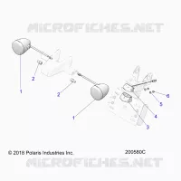 ELETTRICO, TURN SIGNALS, REAR/REAR LIGHTING