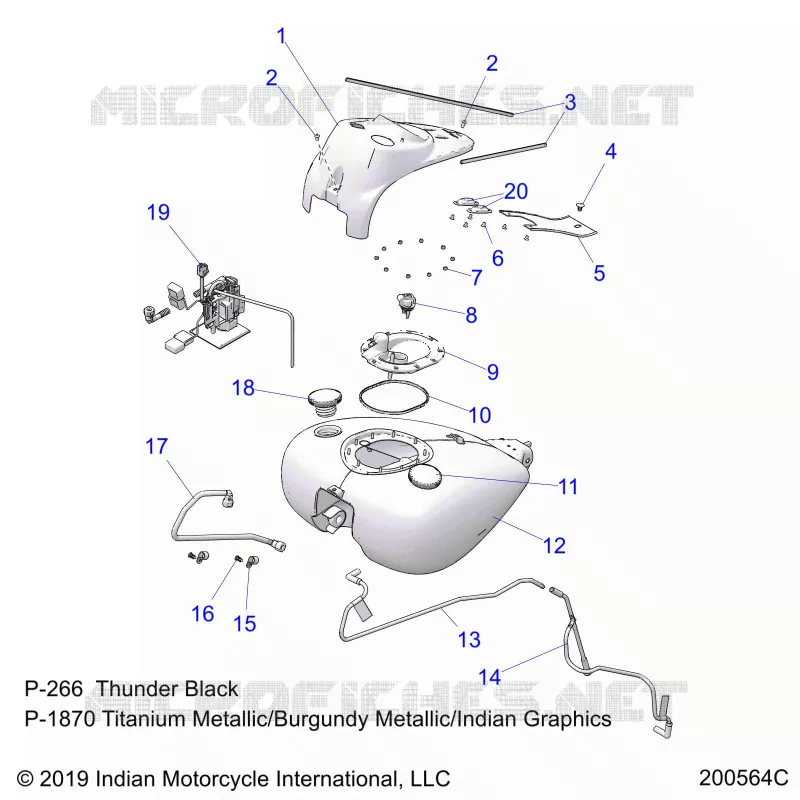 SISTEMA DI ALIMENTAZIONE CARBURANTE, FUEL TANK ASM.