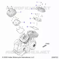 MOTORE, ROCKER COVERS