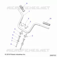 STEERING, MANUBRIO MONTAGGIO AND GRIPS