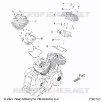 MOTORE, ROCKER COVERS