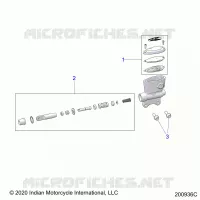 FRENO POSTERIORE, MASTER CYLINDER