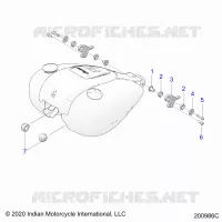 SISTEMA DI ALIMENTAZIONE CARBURANTE, FUEL TANK MOUNTING