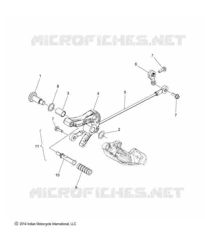 TRASMISSIONE, SHIFT PEDAL AND LINKAGE