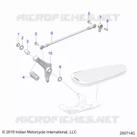 TRASMISSIONE, SHIFT PEDAL AND SHIFT LINKAGE