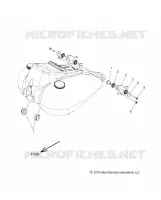 SISTEMA DI ALIMENTAZIONE CARBURANTE, FUEL TANK MOUNTING
