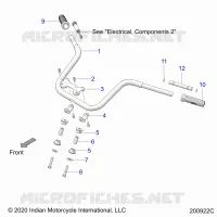 STEERING, MANUBRIO MONTAGGIO AND GRIPS