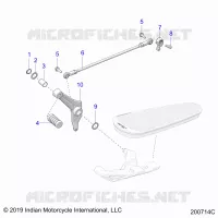 TRASMISSIONE, SHIFT PEDAL AND SHIFT LINKAGE
