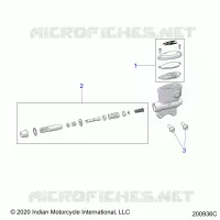 FRENO POSTERIORE, MASTER CYLINDER