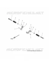 CHASSIS, FOOTPEG, PASSENGER