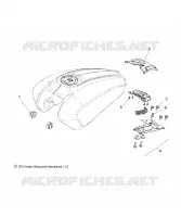 SISTEMA DI ALIMENTAZIONE CARBURANTE, FUEL TANK MOUNTING