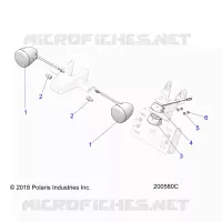 ELETTRICO, TURN SIGNALS, REAR/REAR LIGHTING