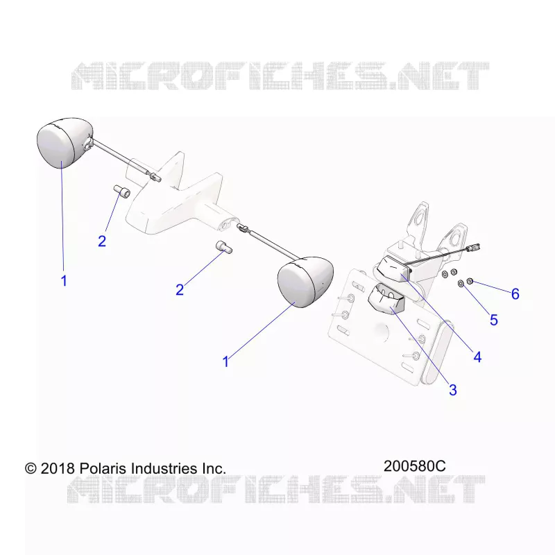 ELETTRICO, TURN SIGNALS, REAR/REAR LIGHTING