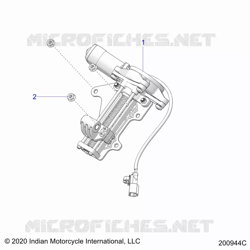 ELETTRICO, MOTOR, WINDSHIELD