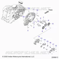 MOTORE, CAM SHAFTS AND GEARS