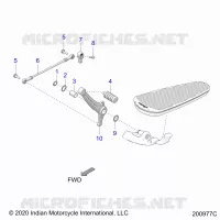 TRASMISSIONE, SHIFT PEDAL AND SHIFT LINKAGE