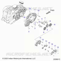 MOTORE, CAM SHAFTS AND GEARS