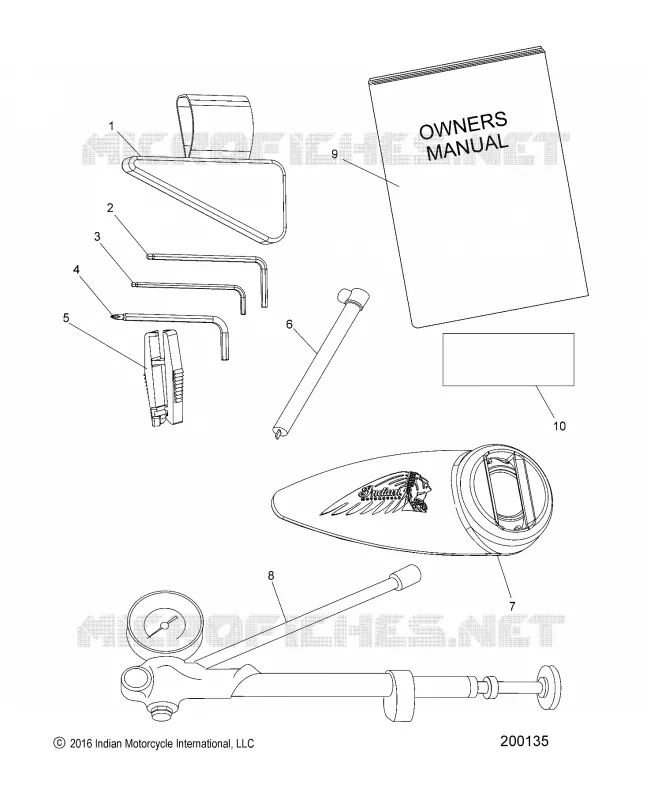 KIT DI STRUMENTI/OWNERS MANUAL