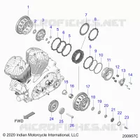 TRASMISSIONE, CLUTCH AND PRIMARY DRIVE