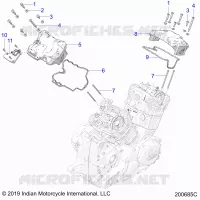 ENGINE, VALVOLA COPERTURAS