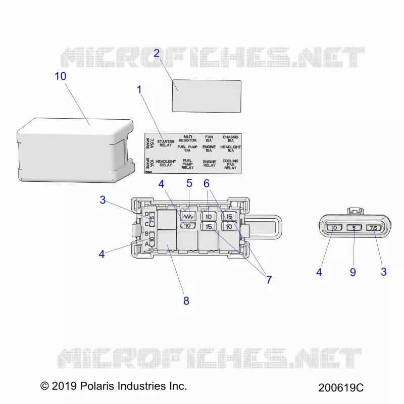 ELETTRICO, FUSE BLOCK