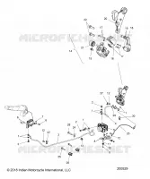 FRENO POSTERIORE ASM., W/ABS