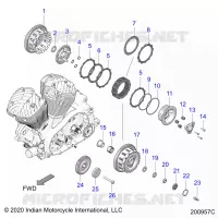 TRASMISSIONE, CLUTCH AND PRIMARY DRIVE