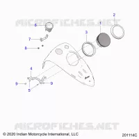 ELETTRICO, INSTRUMENT CLUSTER