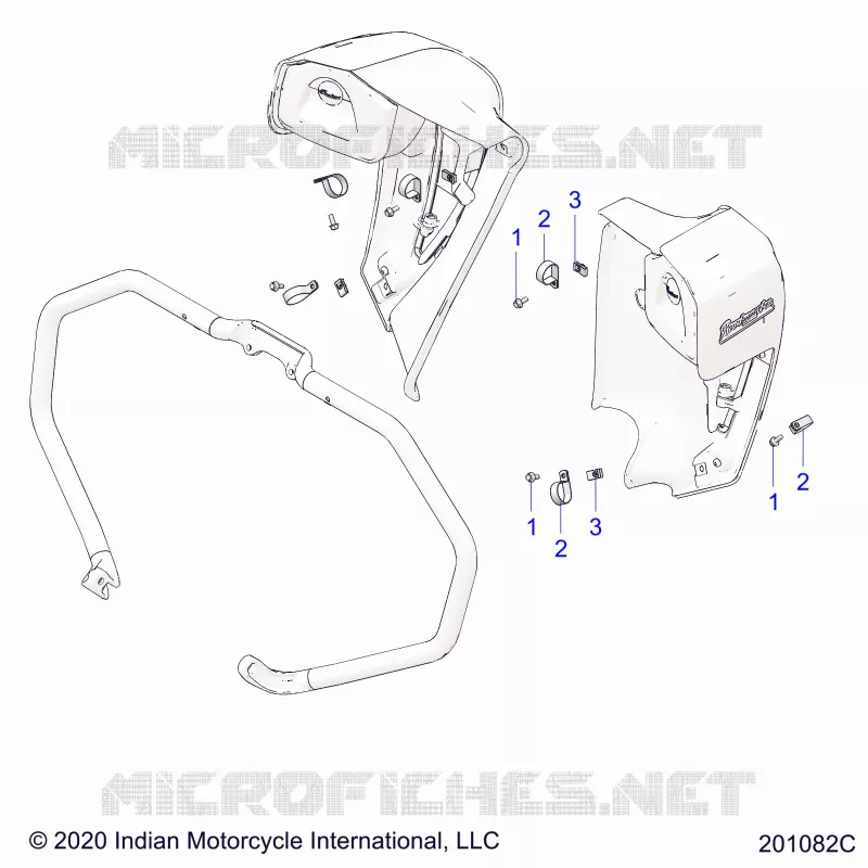 CARENATURA, LOWER, MOUNTING