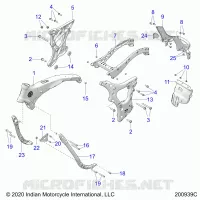 CHASSIS, TELAIO ASM.
