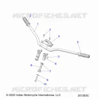 STEERING, MANUBRIO MONTAGGIO AND GRIPS