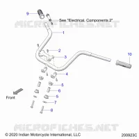 STEERING, MANUBRIO MONTAGGIO AND GRIPS