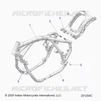 CHASSIS, TELAIO ASM.