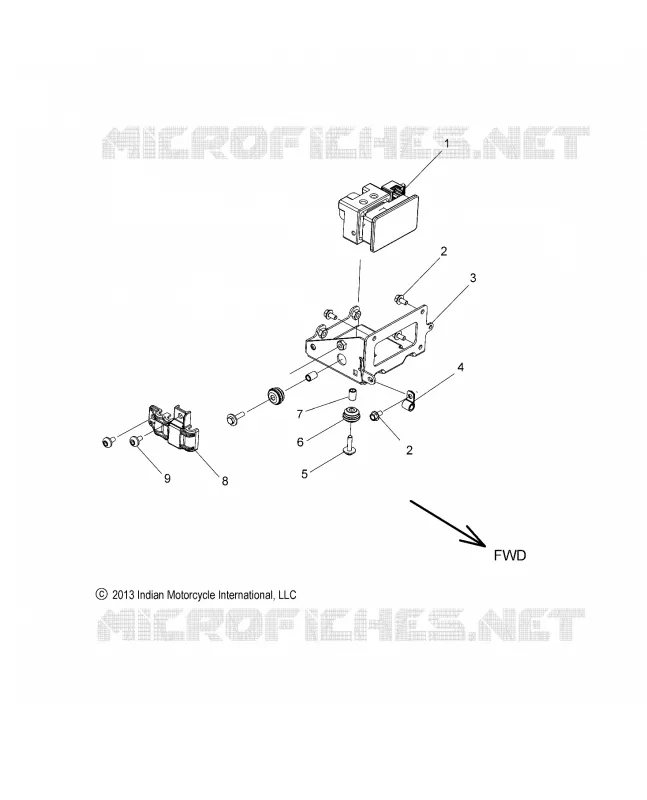 FRENOS, ABS MODULE ASM.