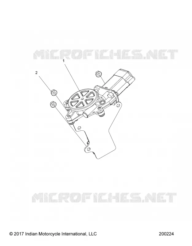 ELETTRICO, MOTOR, WINDSHIELD