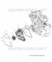 MOTORE, COVER ASM., STATOR
