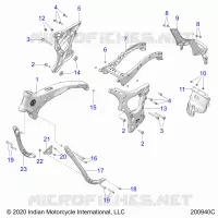 CHASSIS, TELAIO ASM.