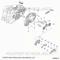 MOTORE, CAM SHAFTS AND GEARS