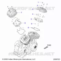 MOTORE, ROCKER COVERS