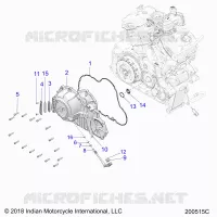 ENGINE, PRIMARY &amp; COPERCHIO FRIZIONE
