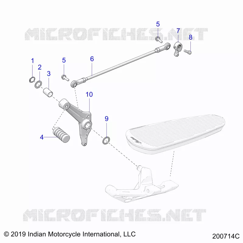 TRASMISSIONE, SHIFT PEDAL AND SHIFT LINKAGE