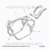 CHASSIS, TELAIO ASM.