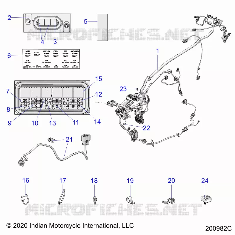 ELETTRICO, WIRE HARNESS
