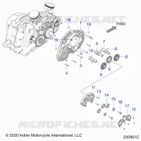 MOTORE, CAM SHAFTS AND GEARS