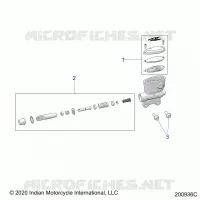 FRENO POSTERIORE, MASTER CYLINDER