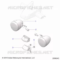 ELETTRICO, TURN SIGNALS, REAR/REAR LIGHTING