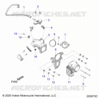 SISTEMA DI ALIMENTAZIONE CARBURANTE, FUEL CLAM SHELL/THROTTLE BODY